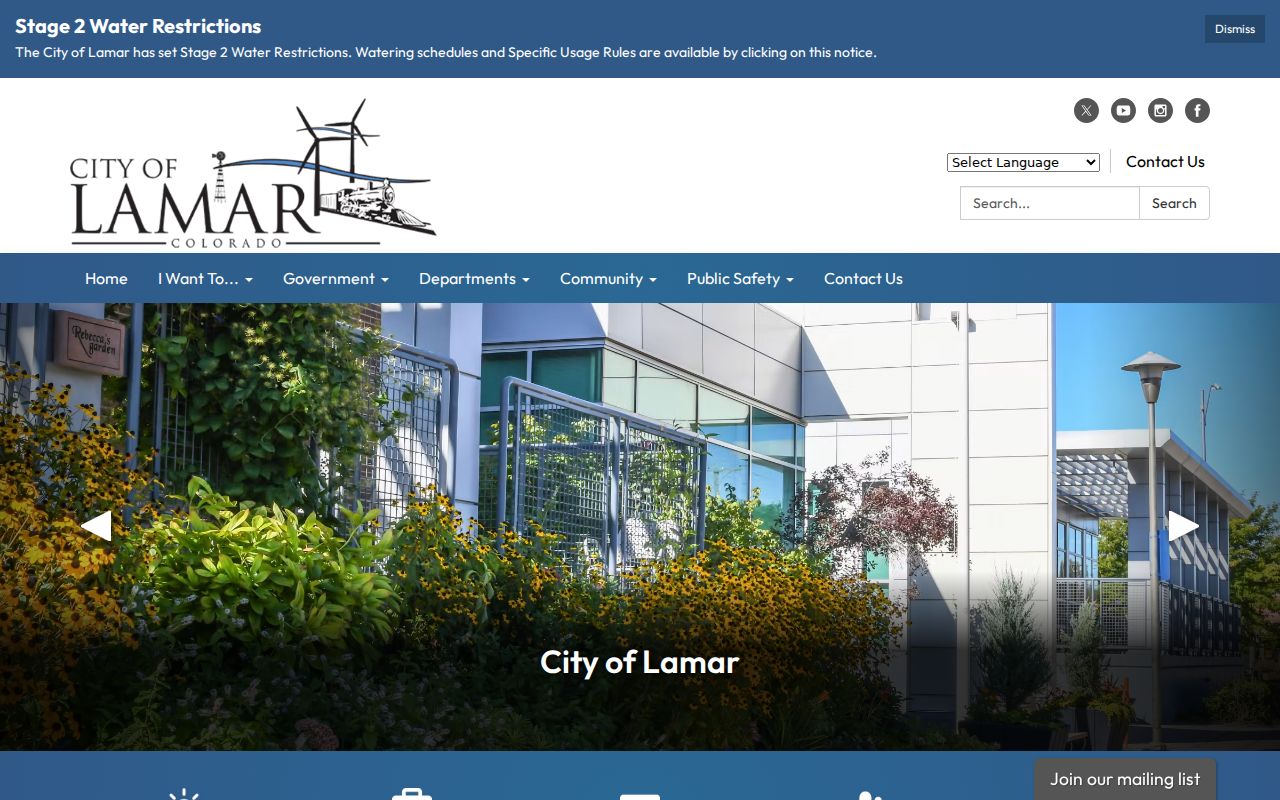 Lamar Prowers County court docket city profile
